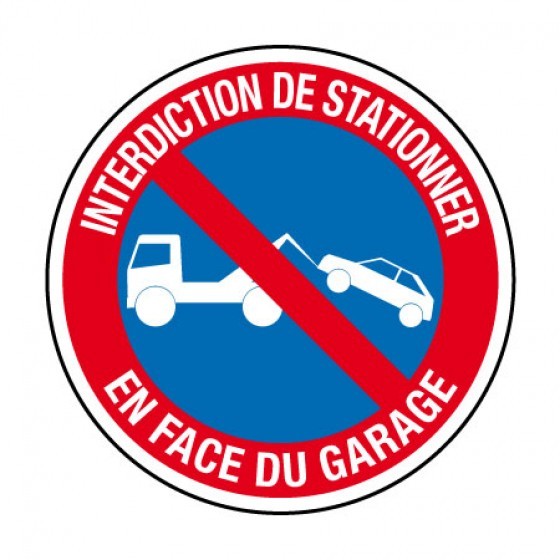 Panneaux interdit de stationner - Stationnement interdit