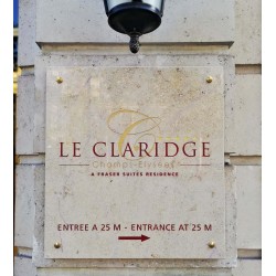Plaques professionnelles