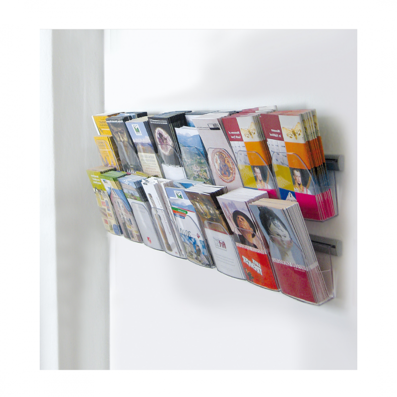 Porte-brochures mural A4 (le lot de 10)