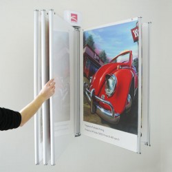 Porte-affiche mural...